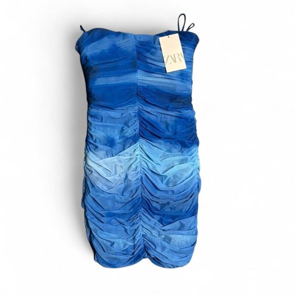 Zara Women's Blue Dress - Picture 3 of 5